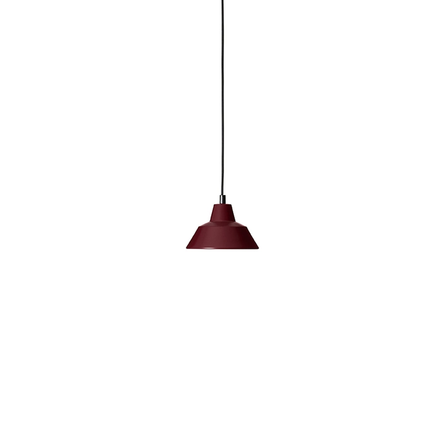 Workshop Lamp Pendant Lamp W1 by Made By Hand #Wine Red