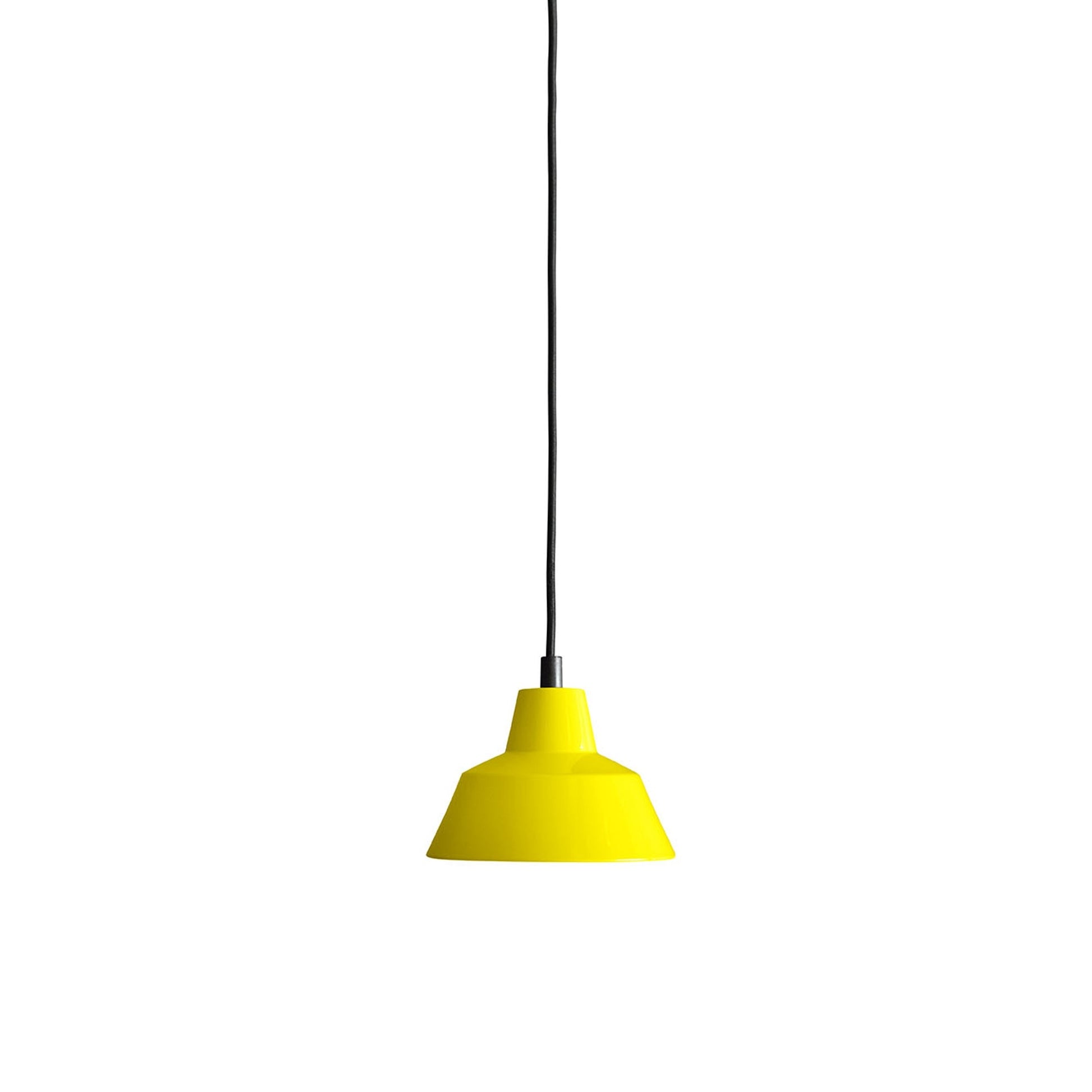 Workshop Lamp Pendant Lamp W1 by Made By Hand #Yellow