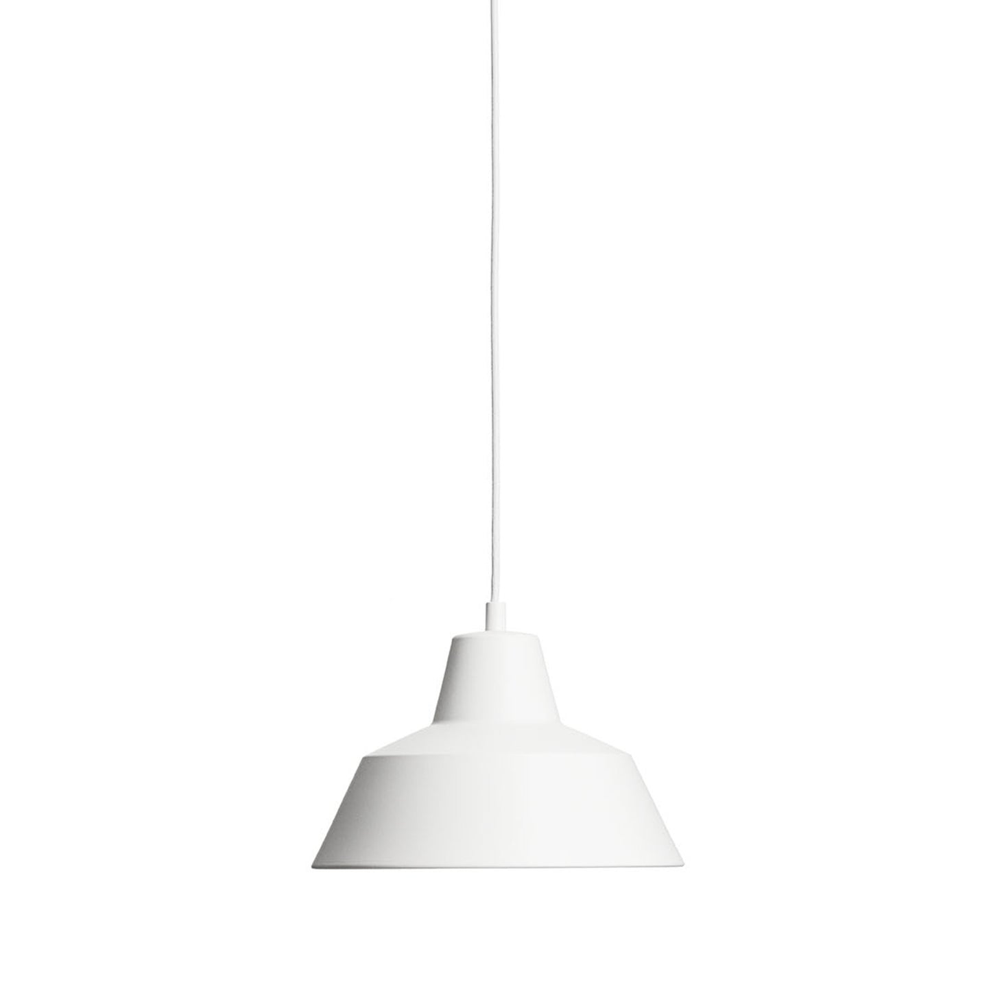 Workshop Lamp Pendant Lamp W2 by Made By Hand #Mat White