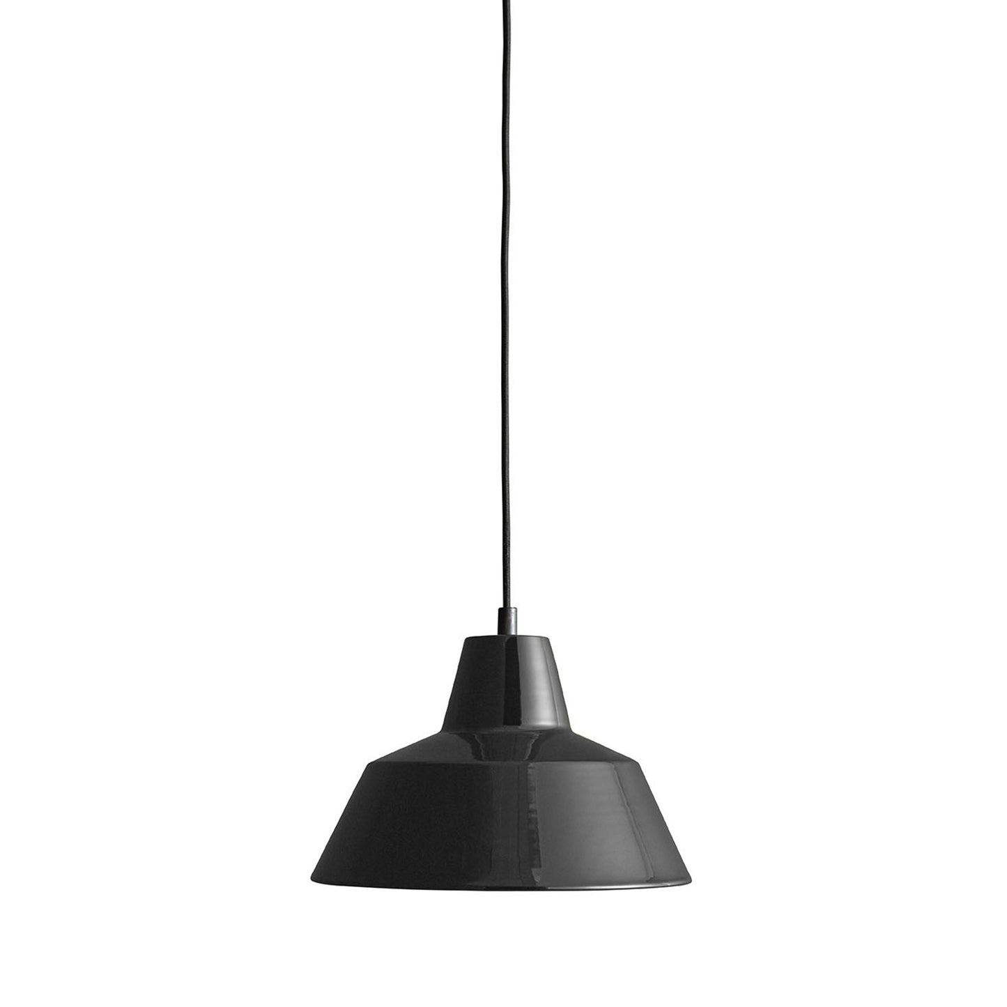 Workshop Lamp Pendant Lamp W2 by Made By Hand #Blank Black