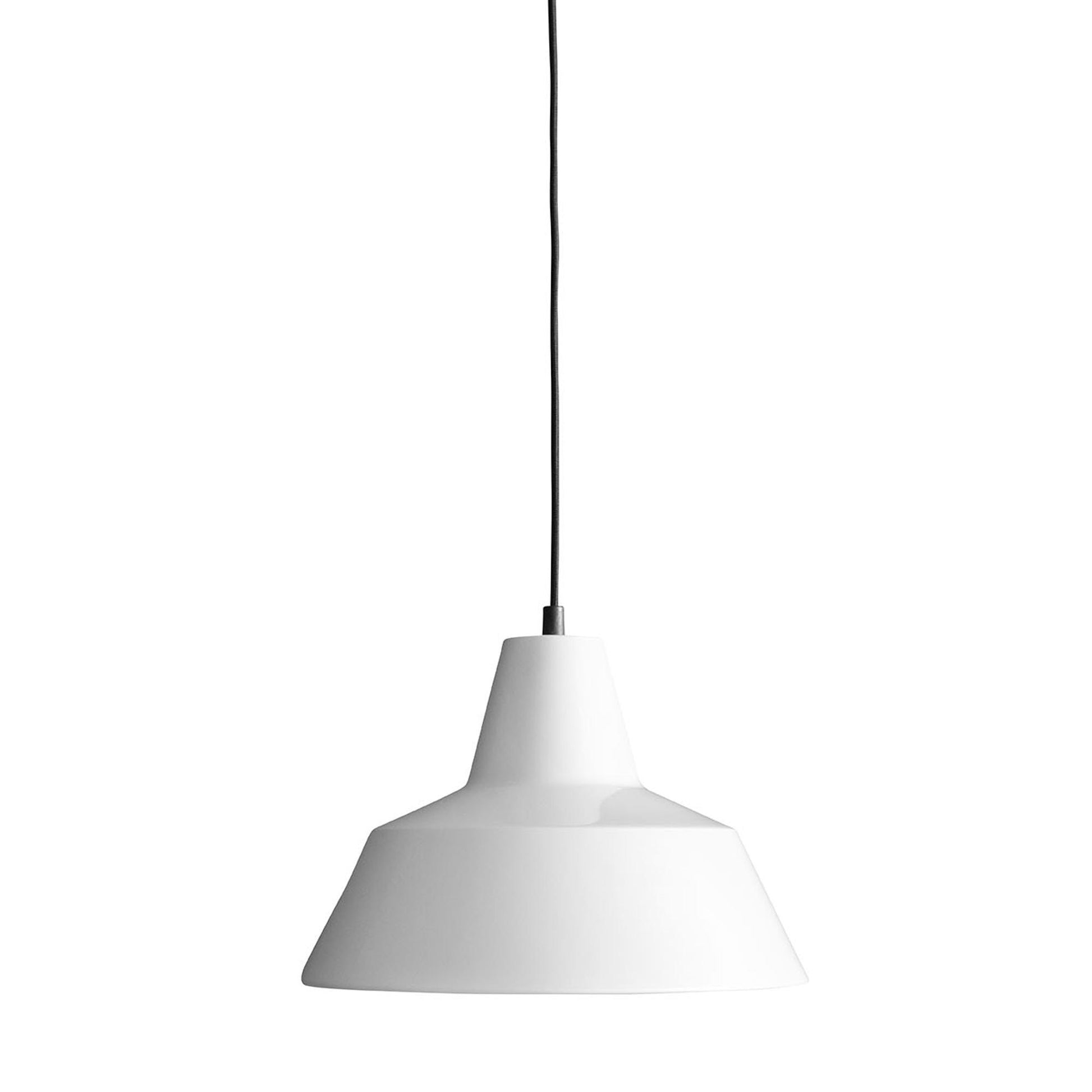 Workshop Lamp Pendant Lamp W3 by Made By Hand #White