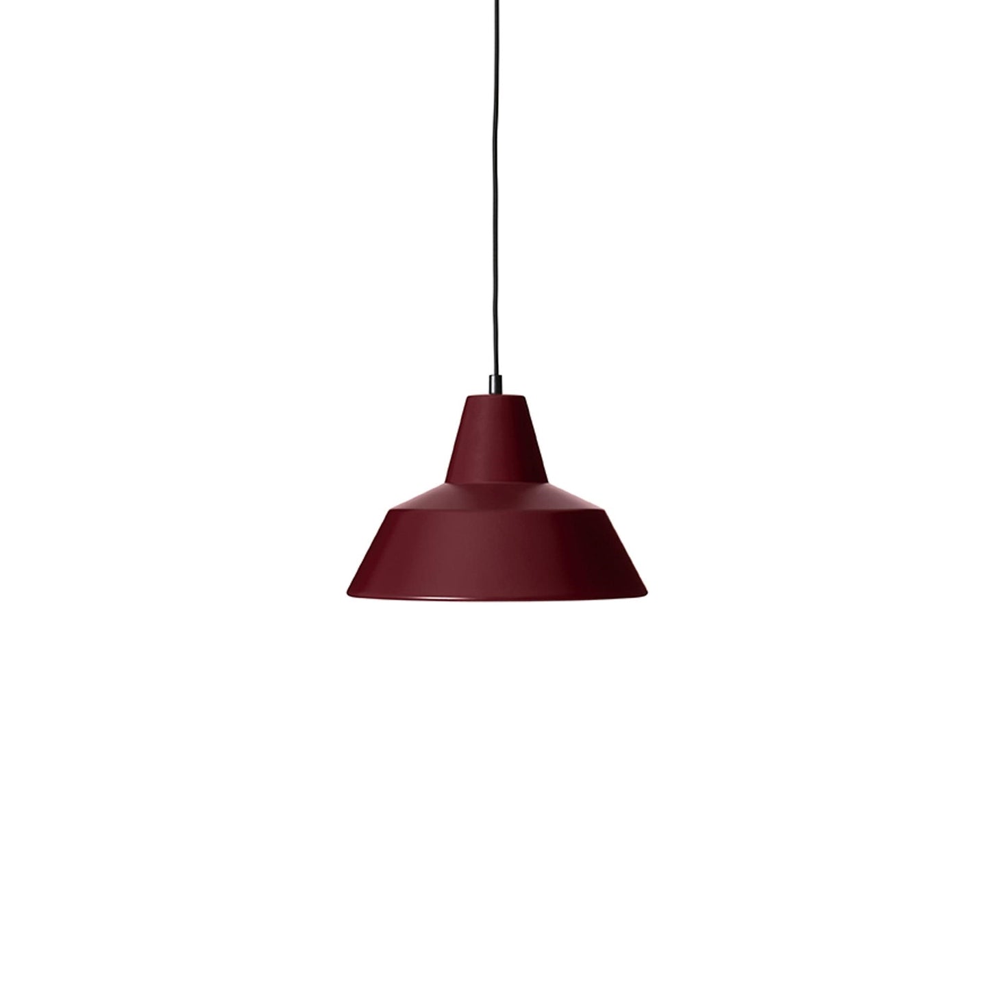 Workshop Lamp Pendant Lamp W3 by Made By Hand #Wine Red