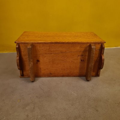 Magazine Holder in Oak, 1950s-VHW-1811488