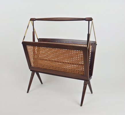 Magazine Rack attributed to Cesare Lacca, 1950s-LW-1751074