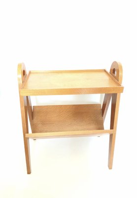 Magazine Rack or Side Table in Oak, 1950s-ADN-1264116