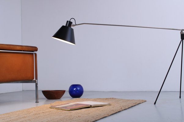 Magneto Grasshopper Floor Lamp by H. Fillekes for Artiforte, 1950s-XT-1763525