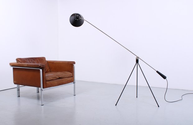 Magneto Grasshopper Floor Lamp by H. Fillekes for Artiforte, 1950s-XT-1763525