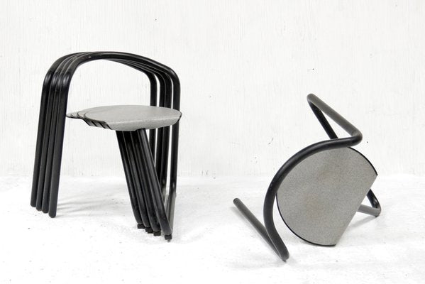 Magnus Chairs by Erik Magnussen for Paustian Stackable, 1989-XQB-1812820