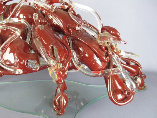 Mahatma Marchi, Bull Sculpture, 1972, Blown Glass-PWG-1818503