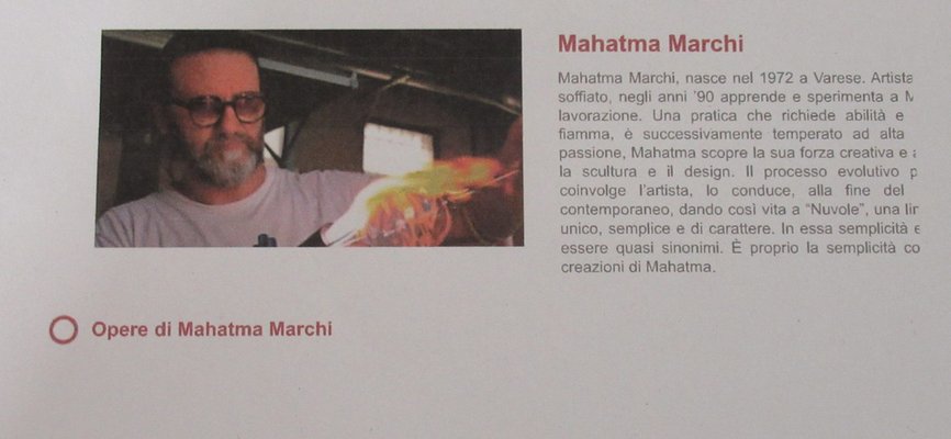 Mahatma Marchi, Bull Sculpture, 1972, Blown Glass-PWG-1818503