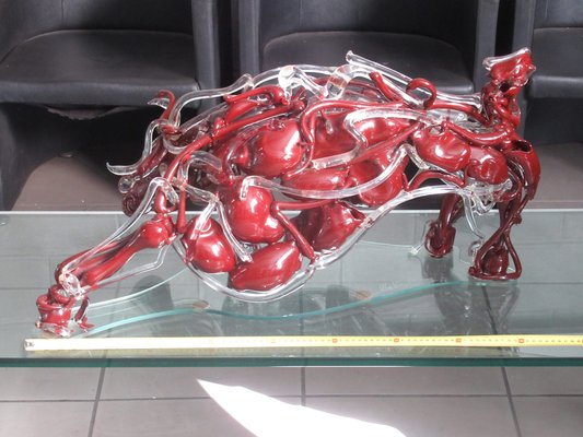 Mahatma Marchi, Bull Sculpture, 1972, Blown Glass-PWG-1818503