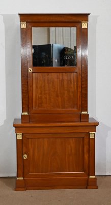 Mahogany 2-Cornered Directoire Style Cabinet, 19th Century-RVK-1440534