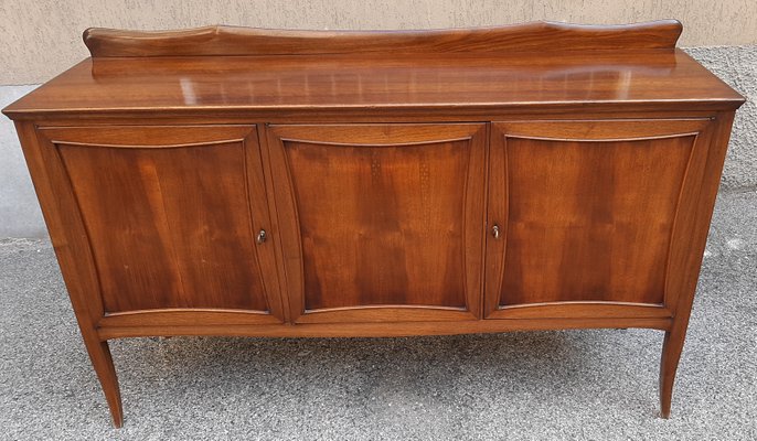 Mahogany 3-Door Commode by Franco Buzzi, 1940s-OHK-1075387