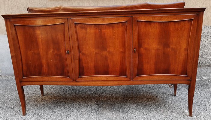 Mahogany 3-Door Commode by Franco Buzzi, 1940s-OHK-1075387