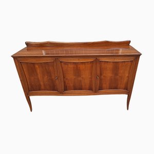 Mahogany 3-Door Commode by Franco Buzzi, 1940s-OHK-1075387