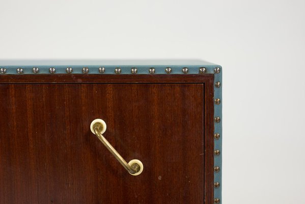 Mahogany and Teak Chest of Drawers, 1950s-KMC-638589