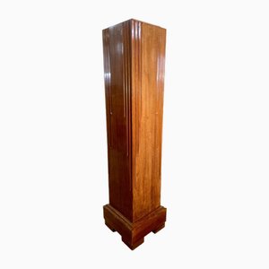 Mahogany Art Deco Column, 1930s-AXR-1721762