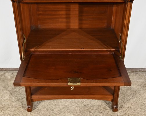 Mahogany Bar Cabinet attributed to Maison E. Diot, 1900s-RVK-1823841