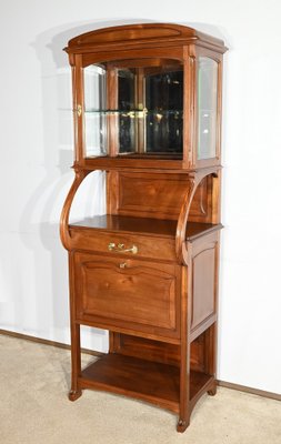 Mahogany Bar Cabinet attributed to Maison E. Diot, 1900s-RVK-1823841