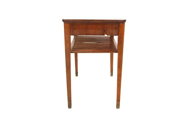 Mahogany Bedside Table, Sweden, 1950s-GEK-1727848