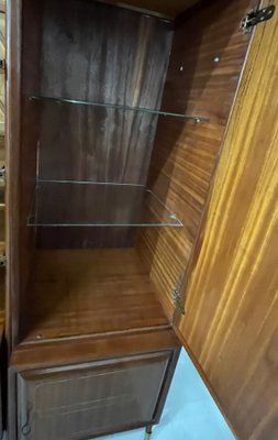 Mahogany Bookcase from Permanente Mobili Cantù, 1950s-BNU-1105675