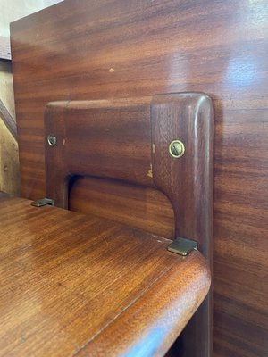 Mahogany Bookcase from Permanente Mobili Cantù, 1950s-BNU-1105675