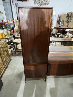 Mahogany Bookcase from Permanente Mobili Cantù, 1950s-BNU-1105675