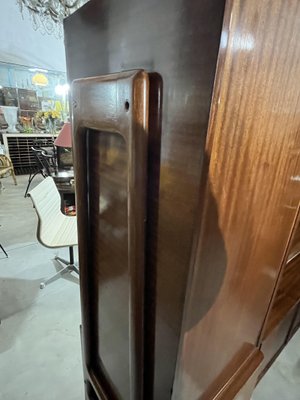 Mahogany Bookcase from Permanente Mobili Cantù, 1950s-BNU-1105675