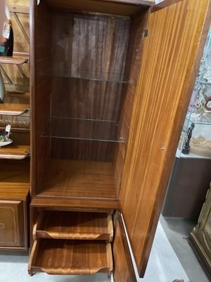 Mahogany Bookcase from Permanente Mobili Cantù, 1950s-BNU-1105675