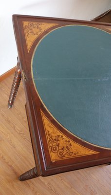 Mahogany Card Table-IYX-973108