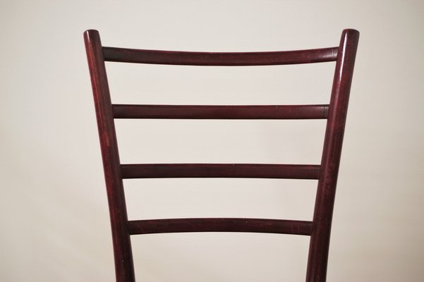 Mahogany Chairs, 1950s, Set of 3-KNM-975819