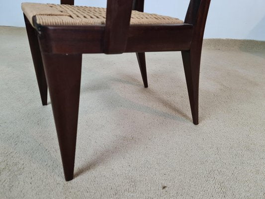 Mahogany Chairs, 1950s, Set of 4-DOA-1049329