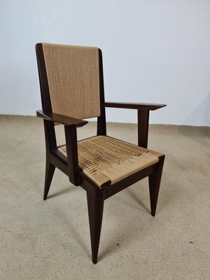 Mahogany Chairs, 1950s, Set of 4-DOA-1049329