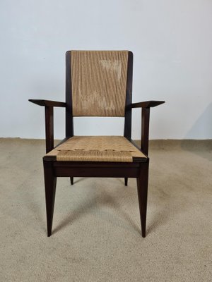 Mahogany Chairs, 1950s, Set of 4-DOA-1049329