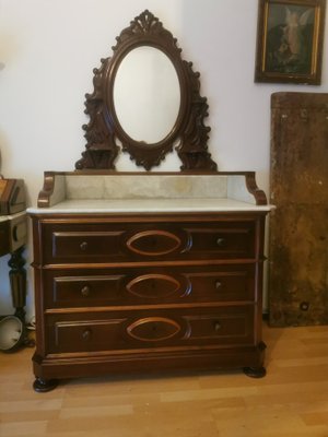 Mahogany Chest of Drawers-GEL-1720708