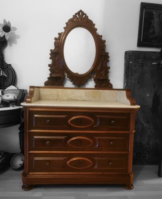 Mahogany Chest of Drawers-GEL-1720708