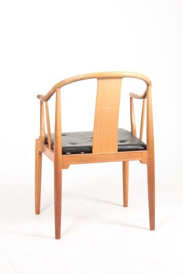 Mahogany China Chair by Hans J. Wegner for Fritz Hansen, 1960s-FK-826756