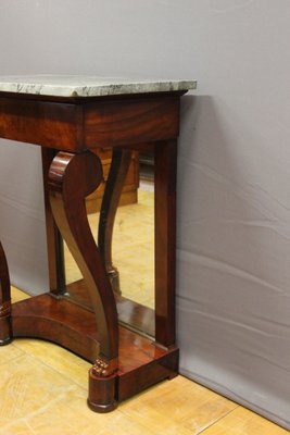 Mahogany Console Table-BCR-1005252