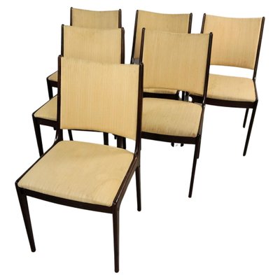 Mahogany Dining Chairs by Johannes Andersen for Uldum Møbelfabrik, 1960s, Set of 6-VVO-1973850