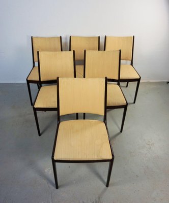 Mahogany Dining Chairs by Johannes Andersen for Uldum Møbelfabrik, 1960s, Set of 6-VVO-1973850