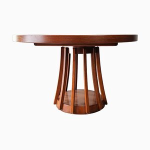 Mahogany Dining Table by Angelo Mangiarotti, 1972-TDA-1376275