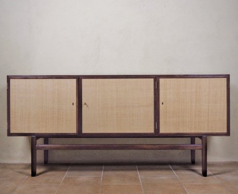 Mahogany Enfilade by Ole Wanscher for Poul Jeppesens Møbelfabrik, 1950s-MBX-1140921