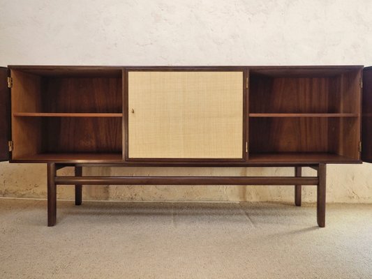 Mahogany Enfilade by Ole Wanscher for Poul Jeppesens Møbelfabrik, 1950s-MBX-1140921