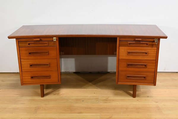 Mahogany Executive Desk from Ordo, 1960s-RVK-2034833