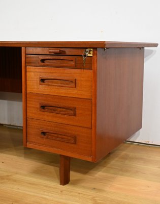 Mahogany Executive Desk from Ordo, 1960s-RVK-2034833