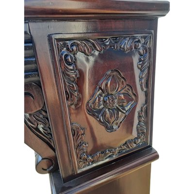 Mahogany Fireplace Surround, Early 20th Century-TCS-1694934