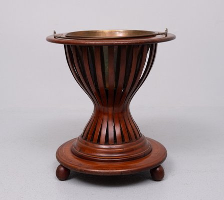 Mahogany Planter, Holland, 1880s-GCG-2024660