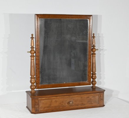 Mahogany Psyche Mirror, 19th Century-RVK-1823845