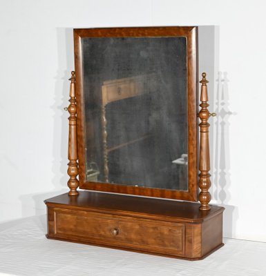 Mahogany Psyche Mirror, 19th Century-RVK-1823845