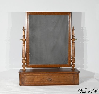 Mahogany Psyche Mirror, 19th Century-RVK-1823845